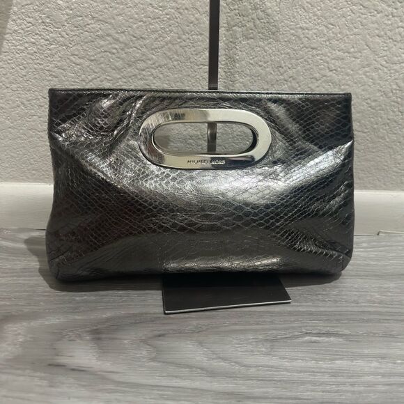 Michael Kors BERKLEY CLUTCH Metallic Silver